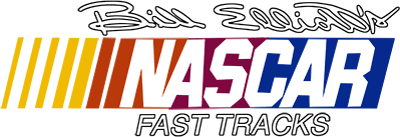 Bill Elliott's NASCAR Fast Tracks logo for GameBoy